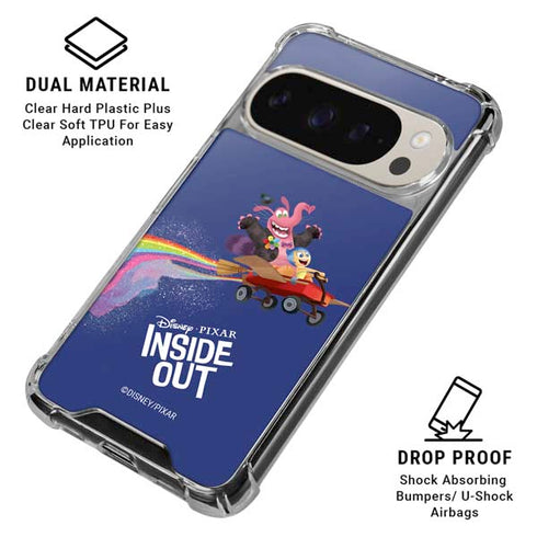 Disney Inside Out Joy and Bing Bong Pixel 9 Pro XL Clear Case